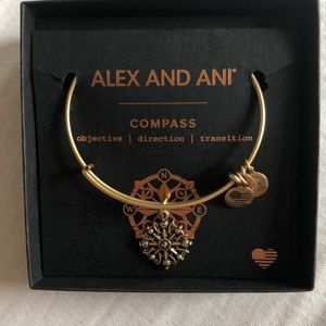 Alex and Ani Compass bracelet